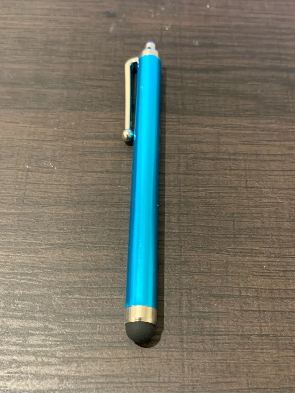 Blue Universal Capacitive Stylus Pen for Touchscreen Devices